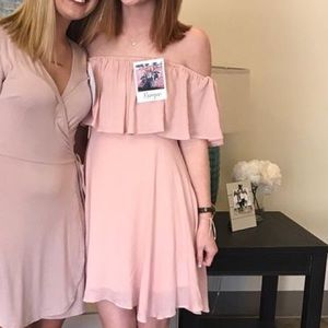 Blush dress